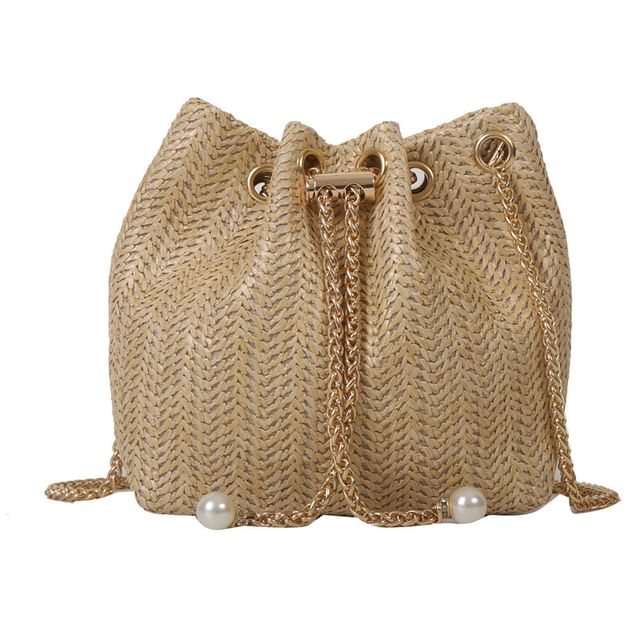 Chain Strap Bucket Bag