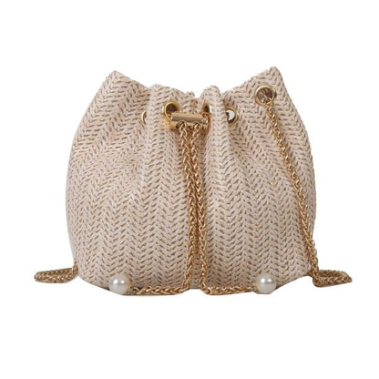 Chain Strap Bucket Bag