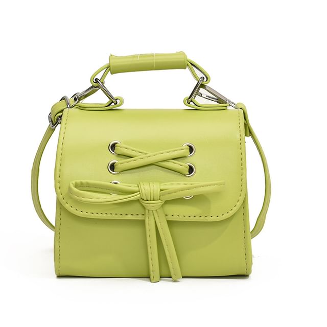 Bowknot Flap Crossbody Bag