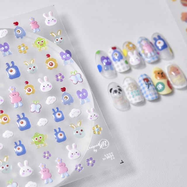 Monster Nail Art Stickers