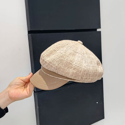 Panel Newsboy Cap