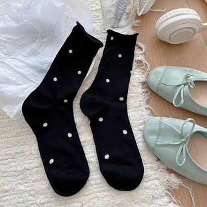 Dotted Perforated Socks / Set