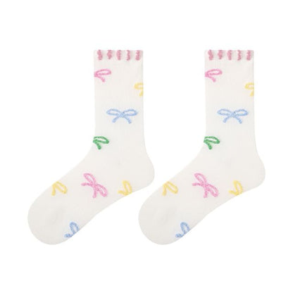 Bow Crew Socks