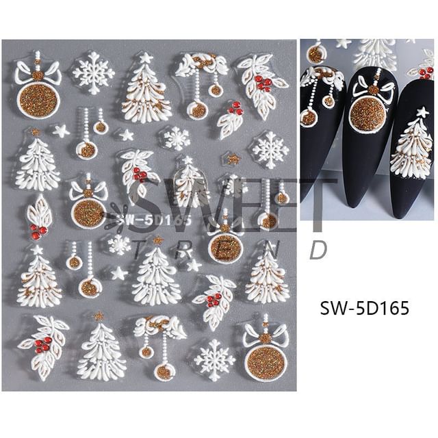 Christmas Nail Art Stickers