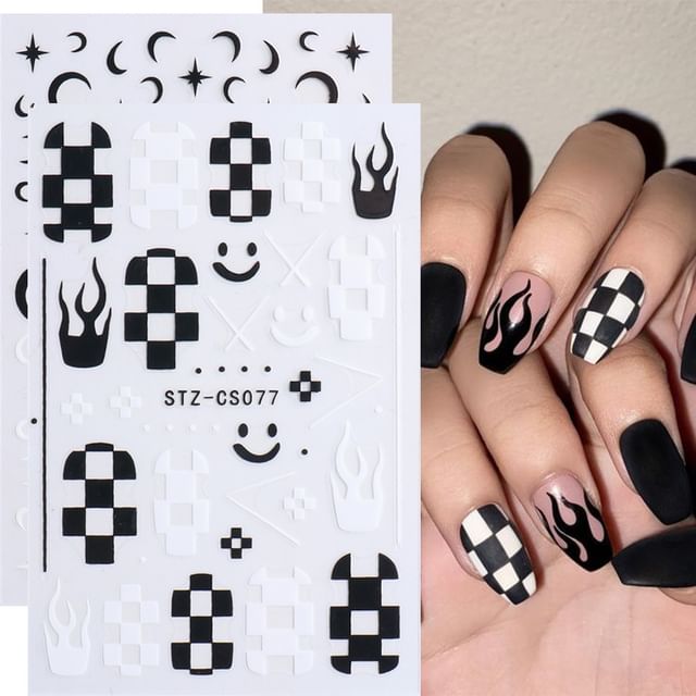 Print Nail Art Stickers