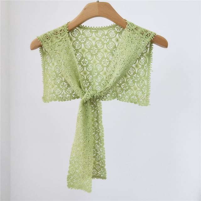 Crochet Knit Light Scarf