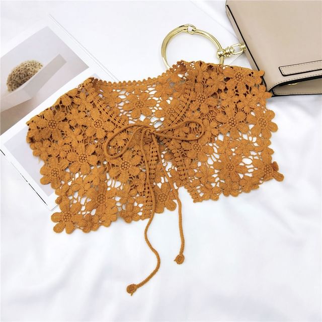 Floral Lace Light Scarf