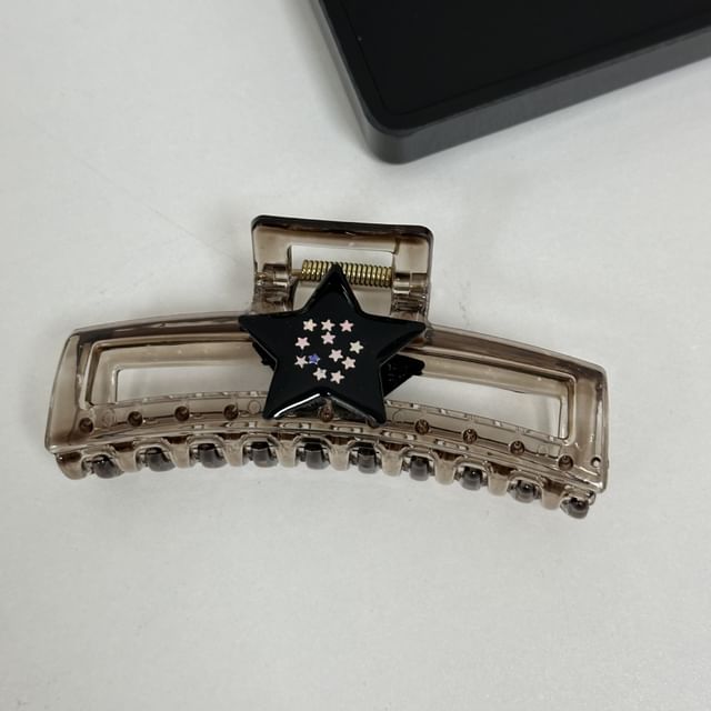 Star Acrylic Hair Claw