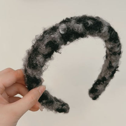 Leopard Fleece Scrunchie / Headband