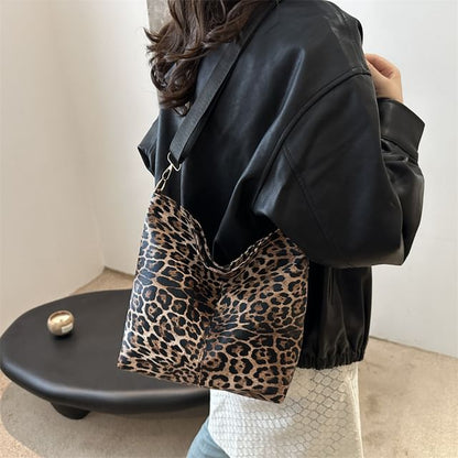 Leopard Print Tote Bag