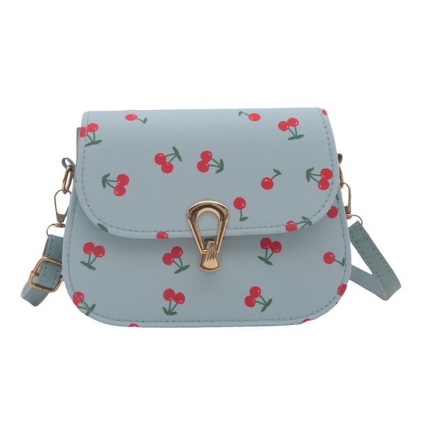 Cherry Print Satchel Bag