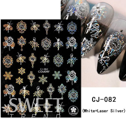 Holographic Nail Art Stickers