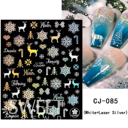 Holographic Nail Art Stickers