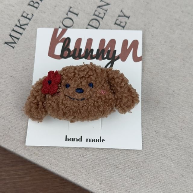 Dog Fluffy Hair Tie / Hair Clip (Various Design)