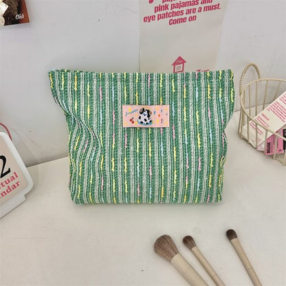 Woven Cosmetic Pouch