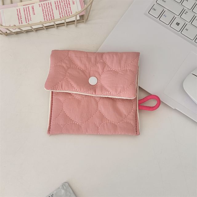 Quilted Sanitary Pouch