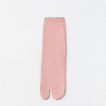 Plain Split Toe Socks