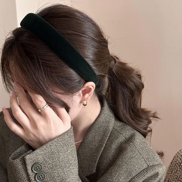 Plain Velvet Headband