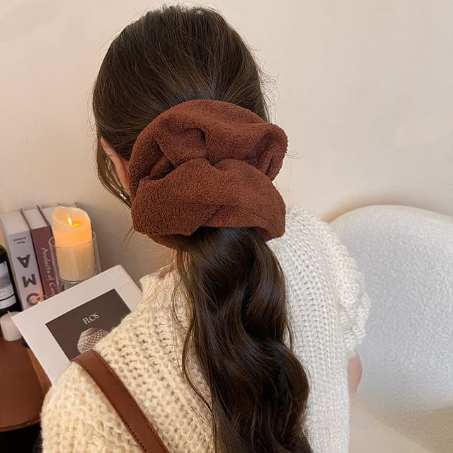 Plain Hair Scrunchie