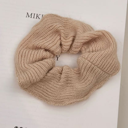 Plain Knitted Scrunchie