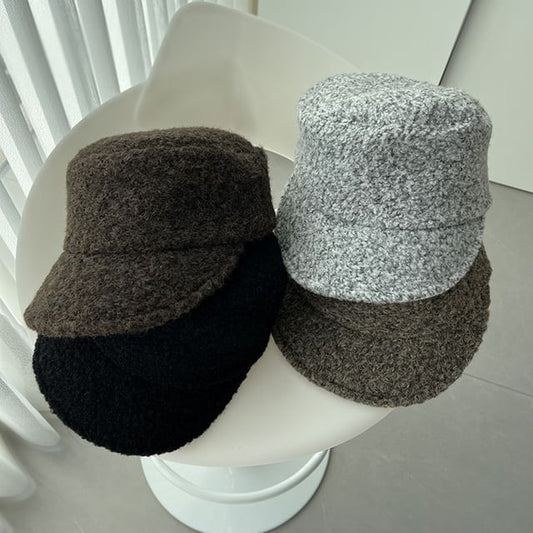 Plain Chenille Cap