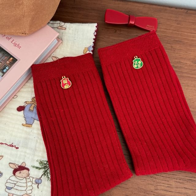 Chinese New Year Socks