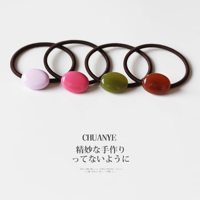 Acetate Bead Hair Tie