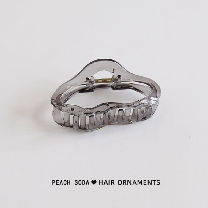 Acrylic Hair Clamp - Gray / One Size