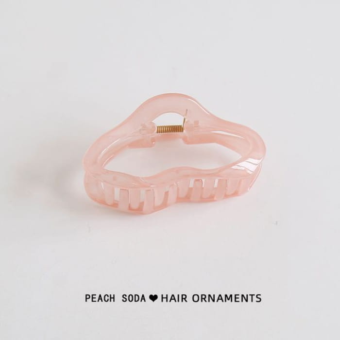 Acrylic Hair Clamp - Pink / One Size