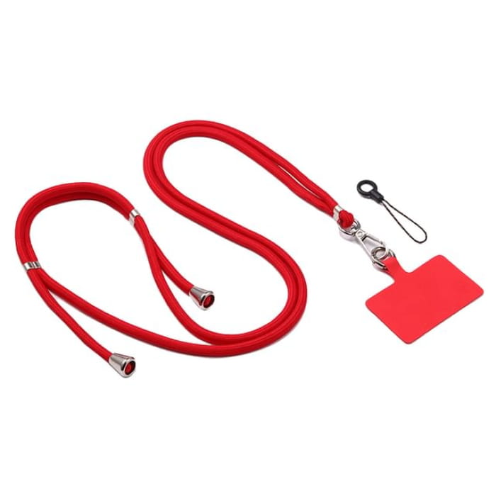 Adjustable Rope Phone Lanyard with Pad - 240103 - Set