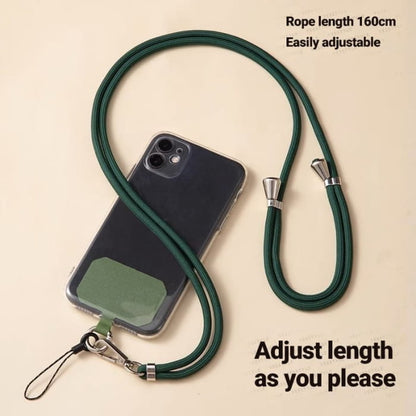 Adjustable Rope Phone Lanyard with Pad - Accessories