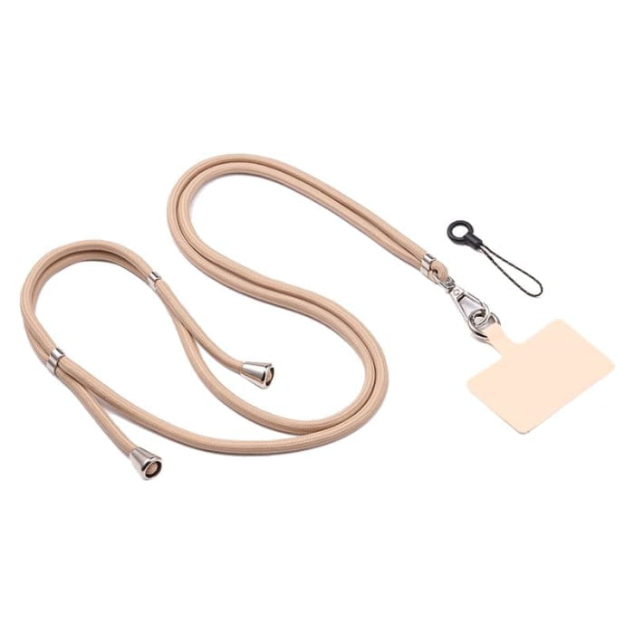 Adjustable Rope Phone Lanyard with Pad - Accessories