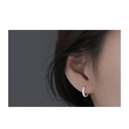 Alloy Hoop Earring