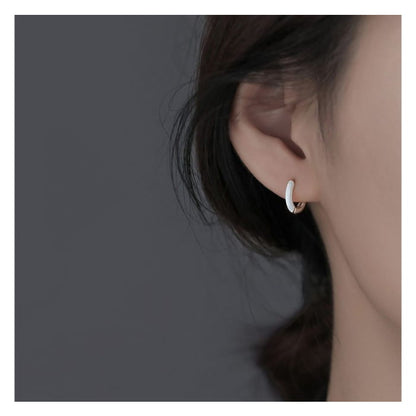 Alloy Hoop Earring