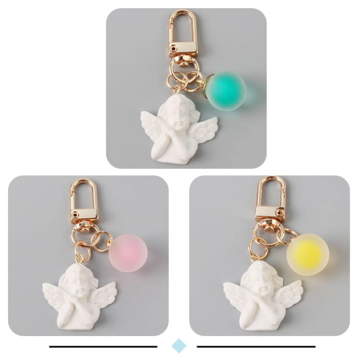 Angel Resin Keyring