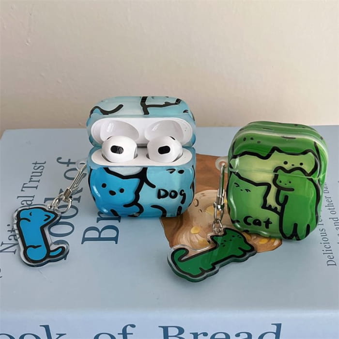 Animal Charm AirPods / Pro Earphone Case Skin