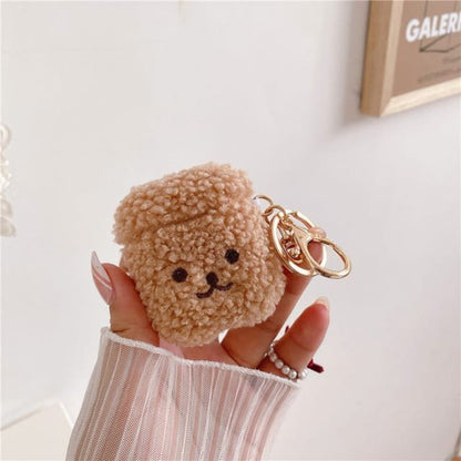 Animal Chenille AirPods / Pro Earphone Case Skin - Brown