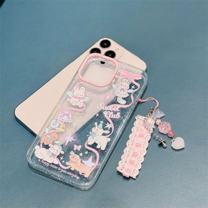 Animal Glitter Phone Case - iPhone 15 Pro Max / 14 / 13