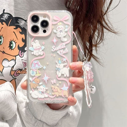 Animal Glitter Phone Case - iPhone 15 Pro Max / 14 / 13