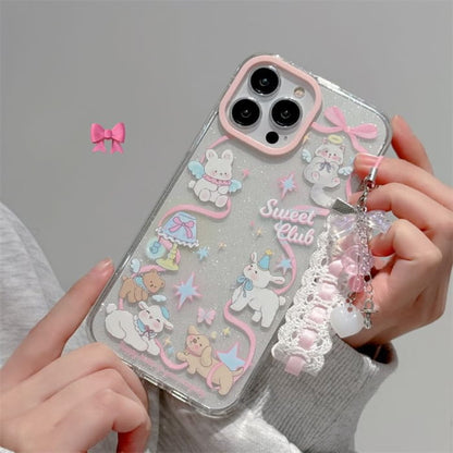 Animal Glitter Phone Case - iPhone 15 Pro Max / 14 / 13