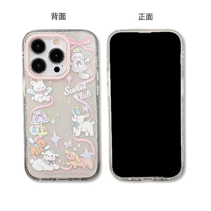 Animal Glitter Phone Case - iPhone 15 Pro Max / 14 / 13