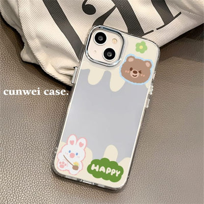 Animal Mirrored Phone Case - iPhone 15 Pro Max / Plus / 14