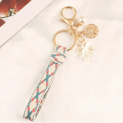 Argyle Strap Alloy Keyring (Various Designs) - Q810-2