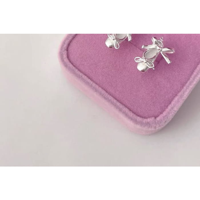 Ballet Shoe Stud Earring