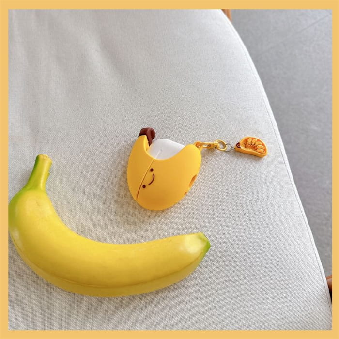 Banana AirPods / Pro Earphone Case Skin / Charm / Set