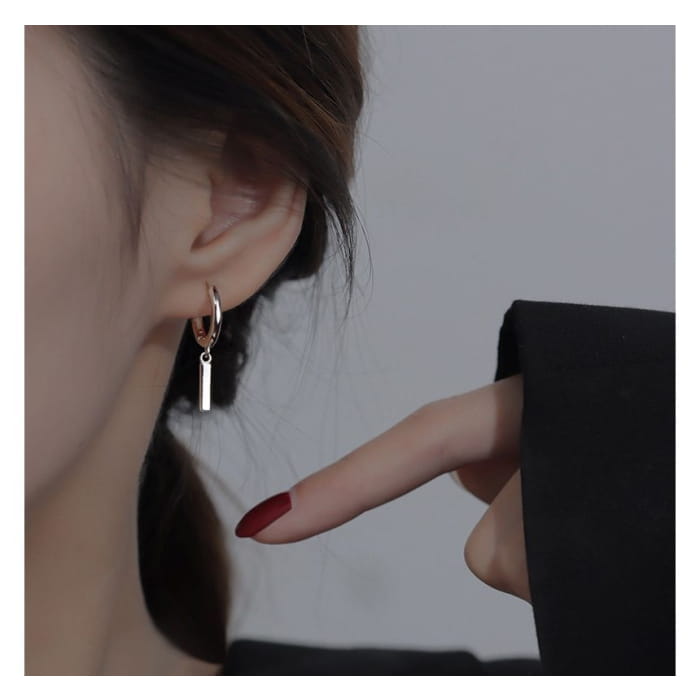 Bar Alloy Dangle Earring