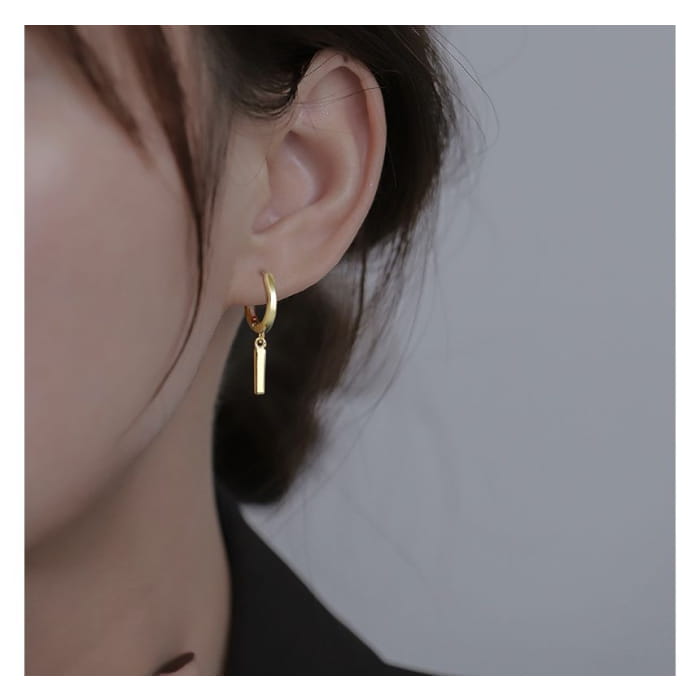 Bar Alloy Dangle Earring