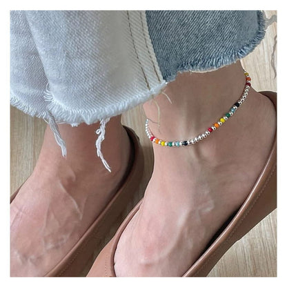 Bead Alloy Anklet