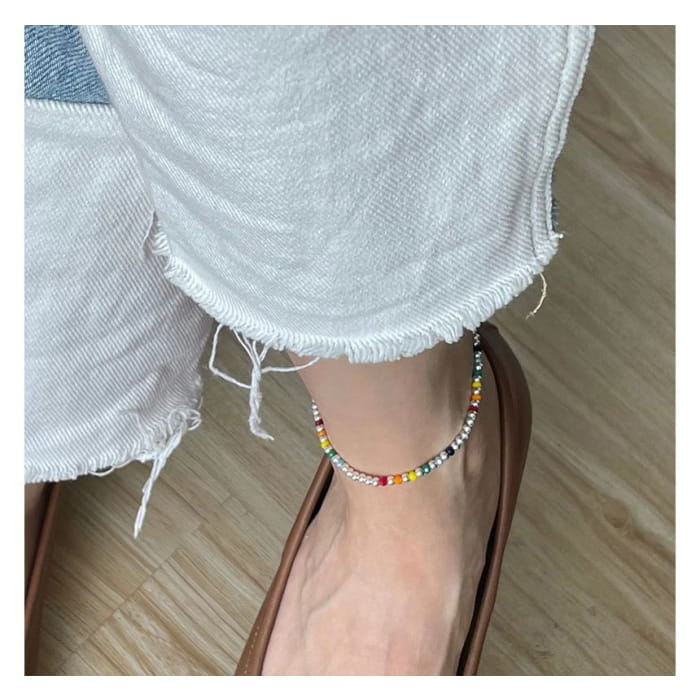 Bead Alloy Anklet