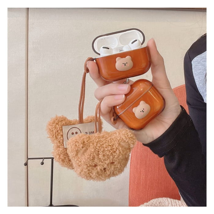 Bear Chenille AirPods / Pro Earphone Case Skin